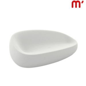 VONDOM Divanetto da esterno Stone, 200 x 83 x 78 cm, Bianco VONDOM Divanetto da esterno Stone, 200 x 83 x 78 cm, Bianco