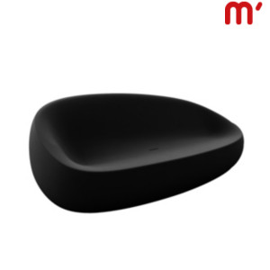 VONDOM Divanetto da esterno Stone, 200 x 83 x 78 cm, Nero VONDOM Divanetto da esterno Stone, 200 x 83 x 78 cm, Nero