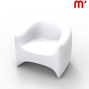 VONDOM Poltroncina da esterno Blow, 90 x 78 x 76 cm, Bianco VONDOM Poltroncina da esterno Blow, 90 x 78 x 76 cm, Bianco