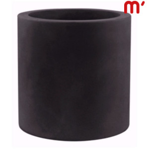 VONDOM Vaso da esterno Cilindro, Ø 40 x h 40 cm, Nero VONDOM Vaso da esterno Cilindro, Ø 40 x h 40 cm, Nero