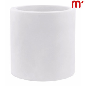 VONDOM Vaso da esterno Cilindro, Ø 60 x h 60 cm, Bianco VONDOM Vaso da esterno Cilindro, Ø 60 x h 60 cm, Bianco