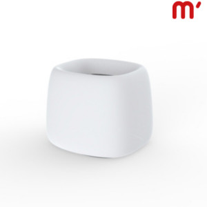 VONDOM Vaso da esterno Organic Cuadrada, 66 x 73 x 57 cm, Bianco VONDOM Vaso da esterno Organic Cuadrada, 66 x 73 x 57 cm, Bianco