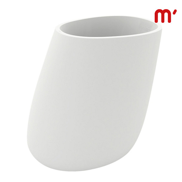 VONDOM Vaso da esterno Stone, 140 x 106 x 140 cm, Bianco
