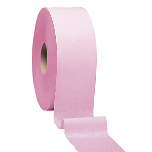 Voordelig roze toiletpapier 1-laags, set van 6 maxi rollen Voordelig roze toiletpapier 1-laags, set van 6 maxi rollen