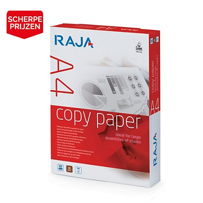 Voordelig wit papier Raja Copy A4 80g, 5 riemen van 500 vellen - 1