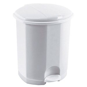 Voordelige plastic vuilnisbak met pedaal 18 L Voordelige plastic vuilnisbak met pedaal 18 L