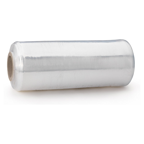 Voorgerekte rekfolie voor machinaal wikkelen met rem transparant 1500 m x 430 mm - 1