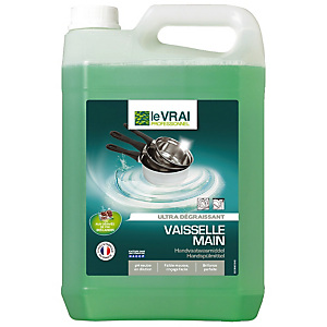 LE VRAI Liquide vaisselle ultra dégraissant HACCP Le Vrai 5 L LE VRAI Liquide vaisselle ultra dégraissant HACCP Le Vrai 5 L
