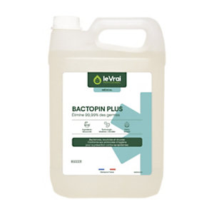 Le Vrai Détergent désinfectant HACCP Bactopin Plus - prêt à l'emploi - 5L