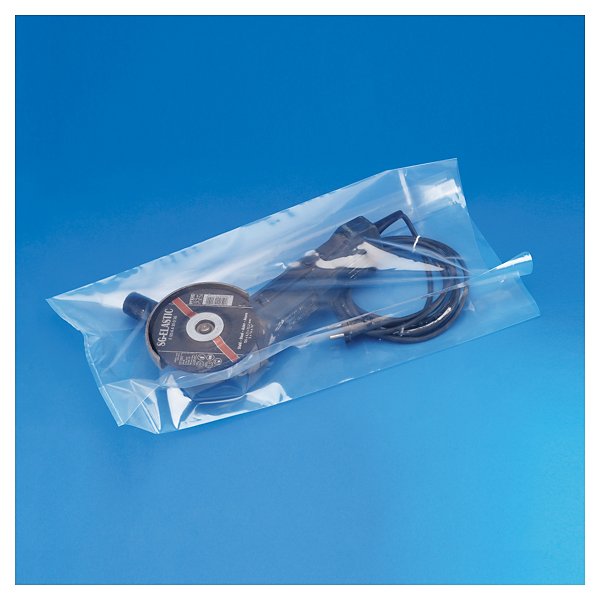 Vrecká s bočnými skladmi 1200x1800x800mm, 100% recyklované, materiál LDPE, hrúbka 100µm | RAJA - 3