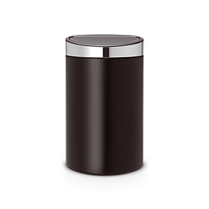 Vuilnisbak Touch Bin halve maan 40 L zwart Brabantia Vuilnisbak Touch Bin halve maan 40 L zwart Brabantia
