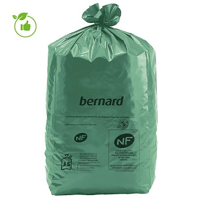 Vuilniszakken zwaar afval Green groen 110 L, set van 100 - 1