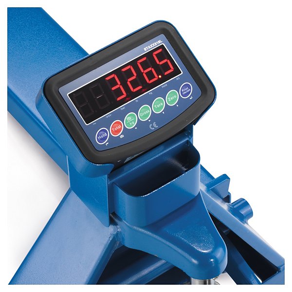 Wózek ręczny paletowy z wagą 2500 kg - 3