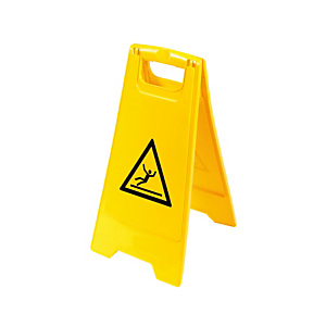 Waarschuwingsbord gladde vloer Waarschuwingsbord gladde vloer