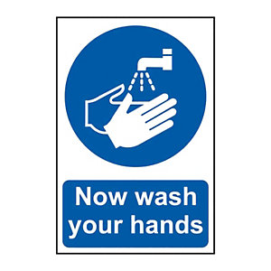 Wash your hands notices