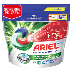 Waspods Ariel Professional All in 1 Ultra vlekkenverwijderaar, zakje van 60