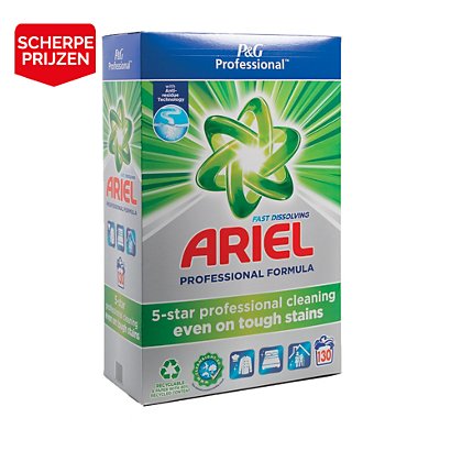 Waspoeder Ariel Professional alle textiel 130 wasbeurten - 1
