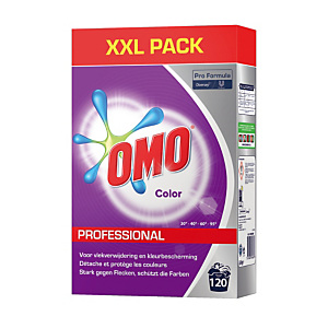 Waspoeder Omo Professional Color 120 wasbeurten Waspoeder Omo Professional Color 120 wasbeurten
