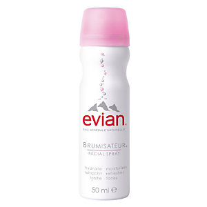 Water spray Evian, spuitbus van 50 ml