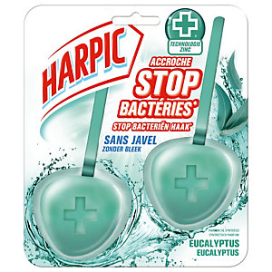 WC blokjes zonder bleek Harpic Hygiëne Steen Stop Bacteriën, set van 2
