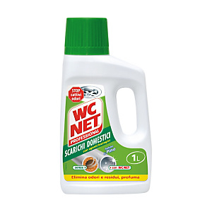 WC NET Detersivo Liquido Scarichi domestici Flacone  1 l