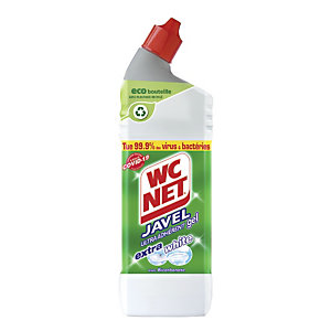 WC NET Nettoyant WC avec javel enrichi au bicarbonate WC Net Extra White 750 ml