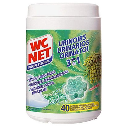 WC NET Pastilles pour urinoirs 40 Pastilles - 1