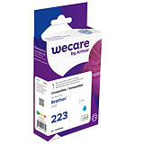 Wecare 223, LC223 C, Cartucho de Tinta remanufacturado, compatible con BROTHER, Cian Wecare 223, LC223 C, Cartucho de Tinta remanufacturado, compatible con BROTHER, Cian