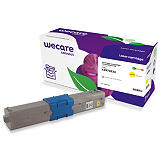 Wecare C301 Y, 44973533, Tóner remanufacturado, compatible con OKI, Amarillo Wecare C301 Y, 44973533, Tóner remanufacturado, compatible con OKI, Amarillo
