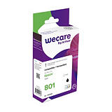 Wecare Cartuccia inkjet rigenerata compatibile con EPSON T0801, Nero, Pacco singolo Wecare Cartuccia inkjet rigenerata compatibile con EPSON T0801, Nero, Pacco singolo