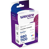 Wecare LC980 C, LC1100 C, LC980 M, LC1100 M, LC980 Y, LC1100 Y, Cartucho de Tinta, compatible con BROTHER, Cian, Magenta, Amarillo, Alta capacidad, Pack de 3 Wecare LC980 C, LC1100 C, LC980 M, LC1100 M, LC980 Y, LC1100 Y, Cartucho de Tinta, compatible con BROTHER, Cian, Magenta, Amarillo, Alta capacidad, Pack de 3