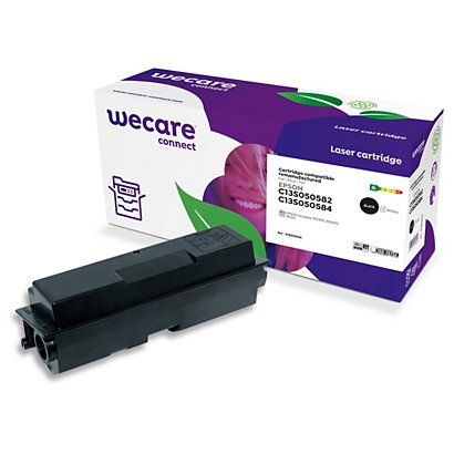 Wecare Toner remanufacturé compatible  EPSON 582 C13S050582 Noir