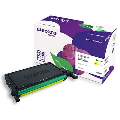 Wecare Toner rigenerato compatibile con SAMSUNG Y5082L, CLT-Y5082L/ELS, Giallo, Pacco singolo