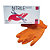 Wegwerphandschoenen nitril oranje maat 7, doos van 50 - 2