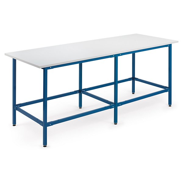 Werktafel 300 x 120 x 85 cm 6 poten - 3