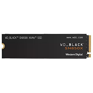 Western Digital Black SN850X, 1000 GB, M.2, 7300 MB/s WDS100T2X0E