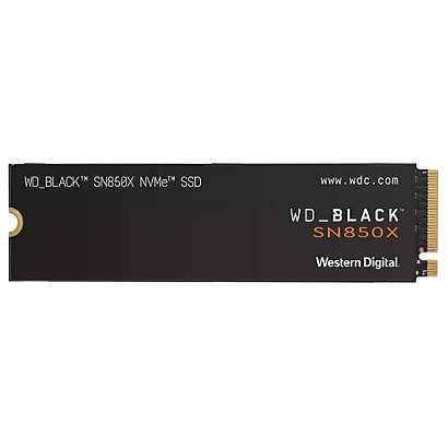 Western Digital Black SN850X, 1000 GB, M.2, 7300 MB/s WDS100T2X0E - 1