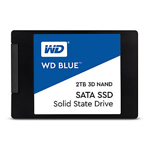 Western Digital Blue 3D, 2048 GB, 2.5", 560 MB/s, 6 Gbit/s WDS200T2B0A