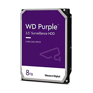 Western Digital Blue 8TB WD PURPL 8TB WD PURPLE, 3.5'', 8 TB, 5400 RPM WD85PURZ