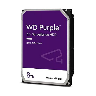Western Digital Blue 8TB WD PURPL 8TB WD PURPLE, 3.5'', 8 To, 5400 tr/min WD85PURZ - 1