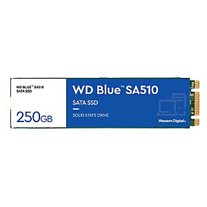 Western Digital Blue SA510, 250 GB, M.2, 555 MB/s, 6 Gbit/s WDS250G3B0B