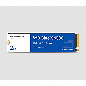 Western Digital Blue SN580, 2 TB, M.2, 4150 MB/s WDS200T3B0E