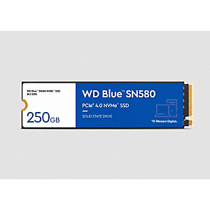 Western Digital Blue SN580, 250 Go, M.2, 4000 Mo/s WDS250G3B0E