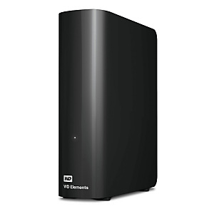 Western Digital Elements Desktop, 22000 GB, 3.2 Gen 1 (3.1 Gen 1), Negro WDBWLG0220HBK-EESN Western Digital Elements Desktop, 22000 GB, 3.2 Gen 1 (3.1 Gen 1), Negro WDBWLG0220HBK-EESN