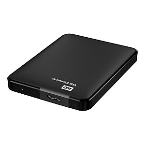Western Digital Elements, Hard Disk portatile 2 TB, USB 3.0, Nero