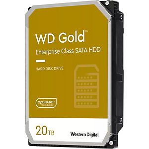 Western Digital Gold, 3.5'', 20000 GB, 7200 RPM WD202KRYZ