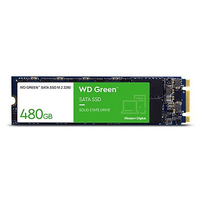 Western Digital Green WDS480G3G0B, 480 Go, M.2, 545 Mo/s, 6 Gbit/s - 1