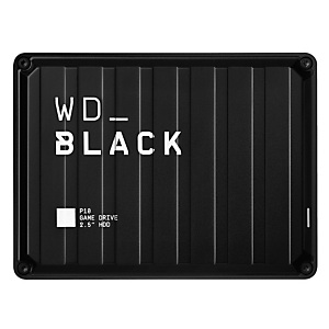 Western Digital P10 Game Drive, 4000 GB, 2.5'', 3.2 Gen 1 (3.1 Gen 1), Negro WDBA3A0040BBK-WESN