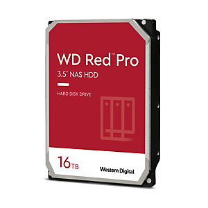 Western Digital Red Pro, 3.5'', 16000 GB, 7200 RPM WD161KFGX