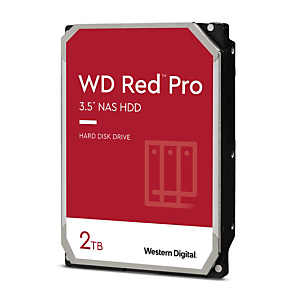 Western Digital Red Pro, 3.5'', 2000 GB, 7200 RPM WD2002FFSX